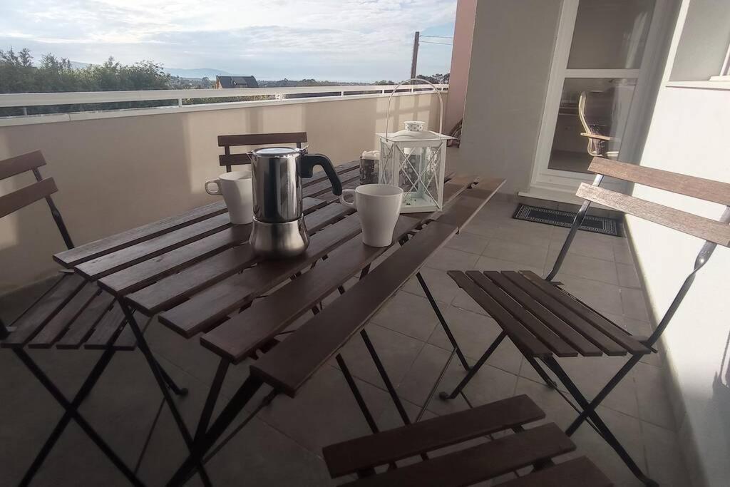 Apartamento Playa Catedrales Con Terraza Barreiros Eksteriør bilde